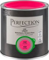 Perfection lak Ultradekkend mat fuchsia verf 375ml