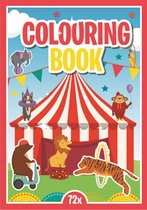 Colouring Book - Kleurboek - Circus - Tent - 72 Pagina's
