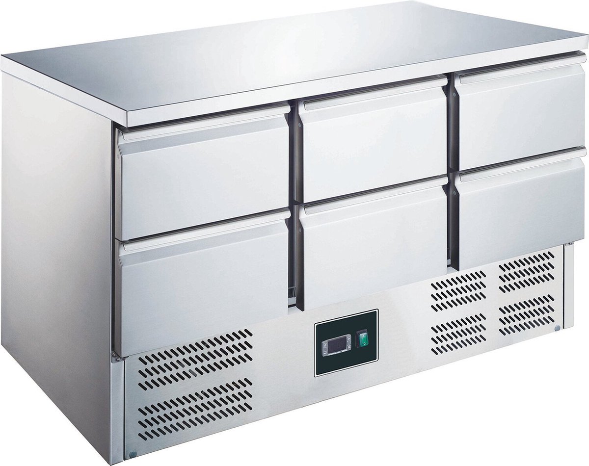Refrigerated Working Table Modell Es 903 S/s Top 0/7, Saro 465-1035