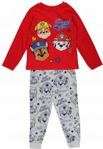 Paw Patrol pyjama - maat 116 - 100% katoen - PAW pyjama - rood