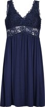 Hunkemoller Nora Lace Vrouwen Neglige - Peacot - Maat S