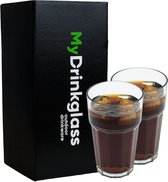 2x Multiglass Sir Fredo 30cl l Onbreekbare kunststof l Plastic drinkglazen