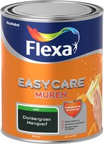 Flexa Easycare Muurverf - Mat - Mengkleur - Donkergroen - 1 liter