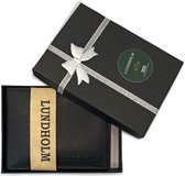 Lundholm heren portemonnee met RFID anti skimming - Zwart