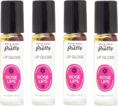 Zoya Goes Pretty - Lip Gloss Rose Lips - 4 pak