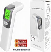 Bol.com JEAS® - Thermometer voorhoofd - Koortsthermometer- Infrarood Thermometer - Incl. Batterijen aanbieding