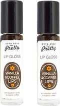 Zoya Goes Pretty - Lip Gloss Vanilla & Coffee Lips - 2 pak