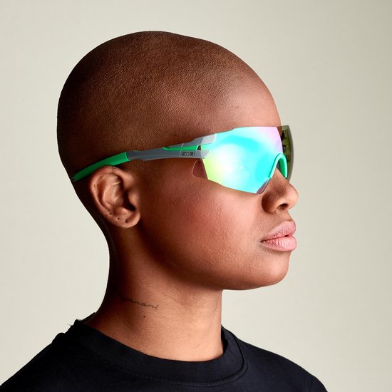 Sinner Zonnebril Unisex Prospects (Box) - Grijs/Groen - One Size van Sinner — afbeelding 5