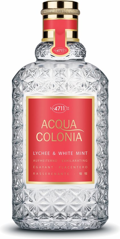 4711 - Unisex - Acqua Colonia - Lychee & White Mint - Eau de Cologne - 170 ml