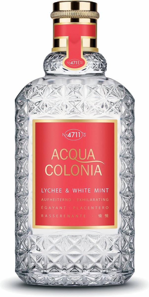 Goedkoopste 4711 - Unisex - Acqua Colonia - Lychee & White Mint - Eau de Cologne - 170 ml