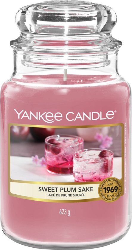 Yankee Candle Large Jar Geurkaars - Sweet Plum Sake