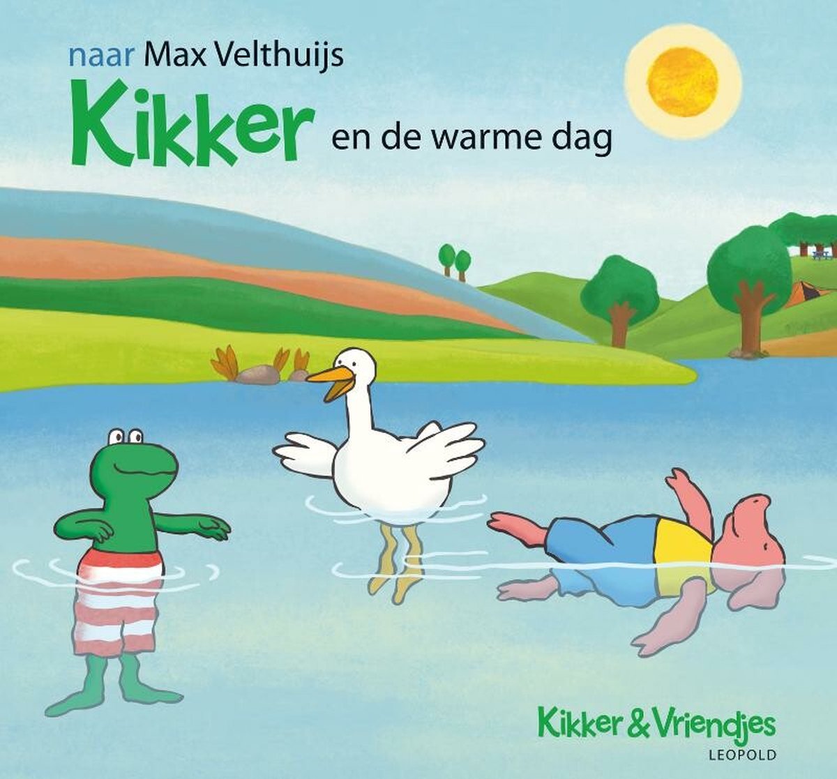 Plak opnieuw wees onder de indruk Anoniem Kikker & Vriendjes - Kikker en de warme dag, Max Velthuijs | 9789025855161  | Boeken | bol.com