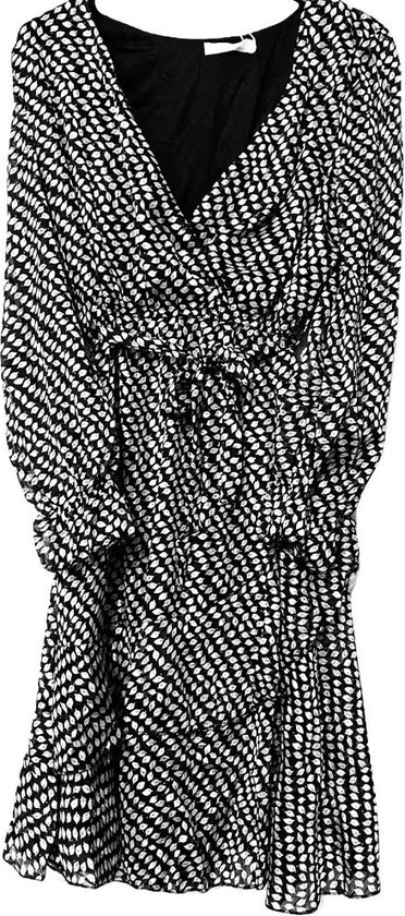 Robe Femme - Tunique - Zwart - Taille XL/ XXL (44)