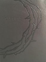 KJV Sword Study Bible Giant Print Designer Charcoal Ultrasoft Crown of Thorns Indexed