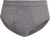 Ceceba heren slip met gulp - dubbelrib (1-pack) - grijs - Maat: L