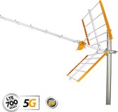 Televes YAGI 5G LTE 13dB UHF- Antenne - Buitenantenne - 5G - LTE - 13 DB - UHF - 21- 48 - 470 - 694