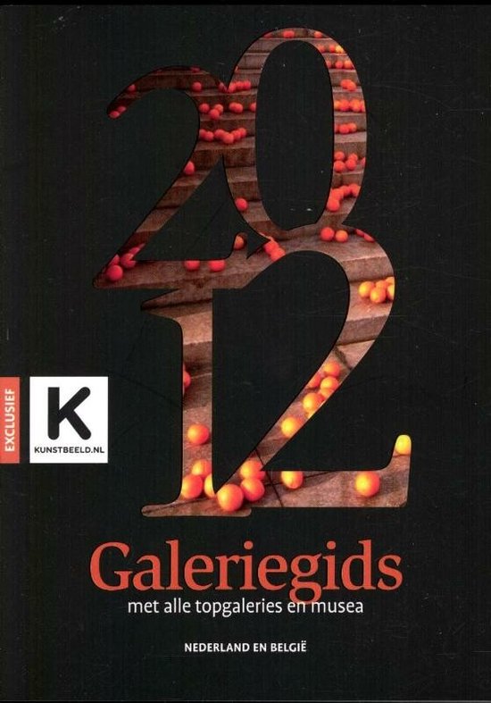 Cover van het boek 'Galeriegids 2012'