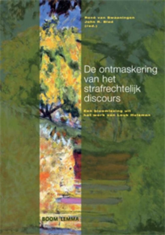 De Ontmaskering Van Het Strafrechtelijk Discours - cover
