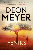 Boekcover met de titel 'FENIKS' en een boom in de savanne.