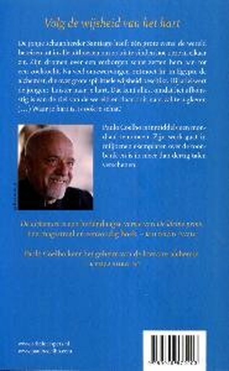 De alchemist - back cover