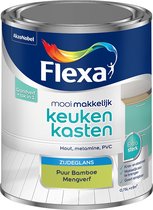 Flexa Mooi Makkelijk Verf - Keukenkasten - Mengkleur - Puur Bamboe - 750 ml