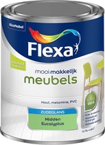 Flexa Mooi Makkelijk Verf - Meubels - Mengkleur - Midden Eucalyptus - 750 ml