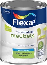 Flexa Mooi Makkelijk Verf - Meubels - Mengkleur - 85% Citroengras - 750 ml