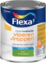 Flexa Mooi Makkelijk Verf - Vloeren en Trappen - Mengkleur - Puur Citroengras - 750 ml