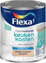 Flexa Mooi Makkelijk Verf - Keukenkasten - Mengkleur - Midden Kastanje - 750 ml