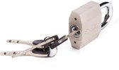 Stahlex Hangslot - Metalen beugel - 50 mm. Inclusief 4 Sleutels