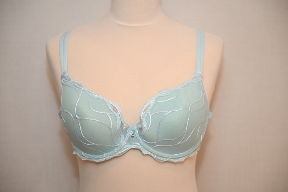 Selmark Lingerie Amanay BH - voorgevormd - A-E cup - licht blauw - maat D 85