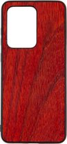 Samsung S20 ULTRA Padoek Houten GSM / Telefoon Hoesje - Shockproof TPU Case