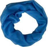 Dunne Colsjaal - Ronde Sjaal - Blauw - 86 x 48 cm (9827278)