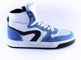 Hip sneaker H1301-49CO-DC jeans wit zwart dia-28