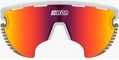 Scicon - Fietsbril - Aerowing Lamon - Wit Gloss - Multimirror Lens Rood
