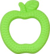 green sprouts® siliconen bijtring - groen appel (3m+)