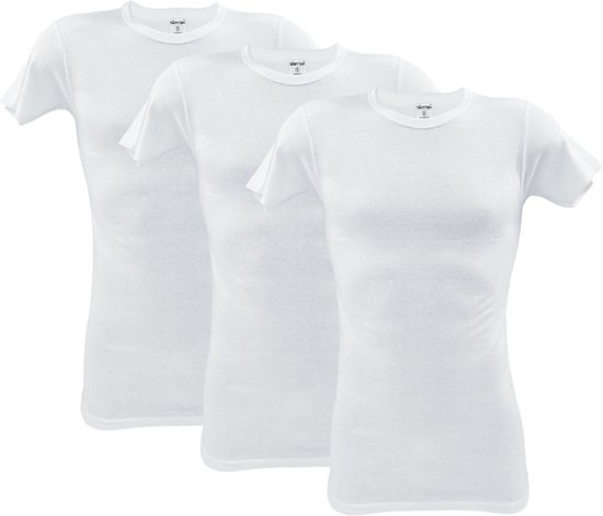 3 stuks SQOTTON O-neck-T-shirt