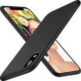 iPhone XR Hoesje Zwart - Siliconen Back Cover  Apple iPhone Xr - Premium Fit