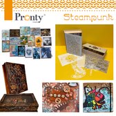 Pronty Crafts - Steampunk Collection - Stencils - MDF - Chipboard - Dragonfly - Teabox