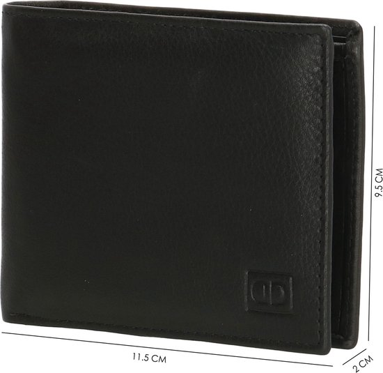 Portefeuille Businessme - Hommes - Cuir - Noir