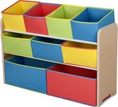 Delta Children TB84752GN XXL Houten Speelgoed Opbergkast Multi-Color