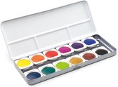 Kangaro K-FI89012 Verftablet 30mm Waterverf Aquarel 12 Stuks