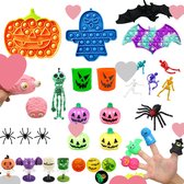 Tbrands® - Fidget Toys Pakket - Halloween Speelgoed - Pop It Fidget Toy - Fidget Toys - Fidget Cube - Pop It Pakket - Fidget Speelgoed - 32 delig - Fidget Toys Pakket - Simple Dimp