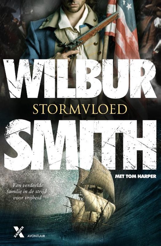 Boek cover Courtney 20 -   Stormvloed van Wilbur Smith (Paperback)