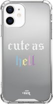 xoxo Wildhearts case voor iPhone 12 - Cute As Hell - xoxo Wildhearts Mirror Cases