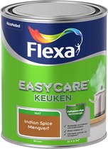 Flexa Easycare Muurverf - Keuken - Mat - Mengkleur - Indian Spice - 1 liter