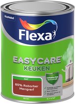 Flexa Easycare Muurverf - Keuken - Mat - Mengkleur - 85% Rabarber - 1 liter