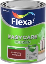Flexa Easycare Muurverf - Keuken - Mat - Mengkleur - Roodbruin - 1 liter