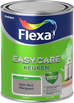 Flexa Easycare Muurverf - Keuken - Mat - Mengkleur - Epic Mud - 1 liter