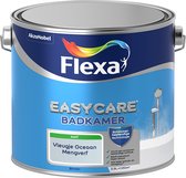 Flexa Easycare Muurverf - Badkamer - Mat - Mengkleur - Vleugje Oceaan - 2,5 liter